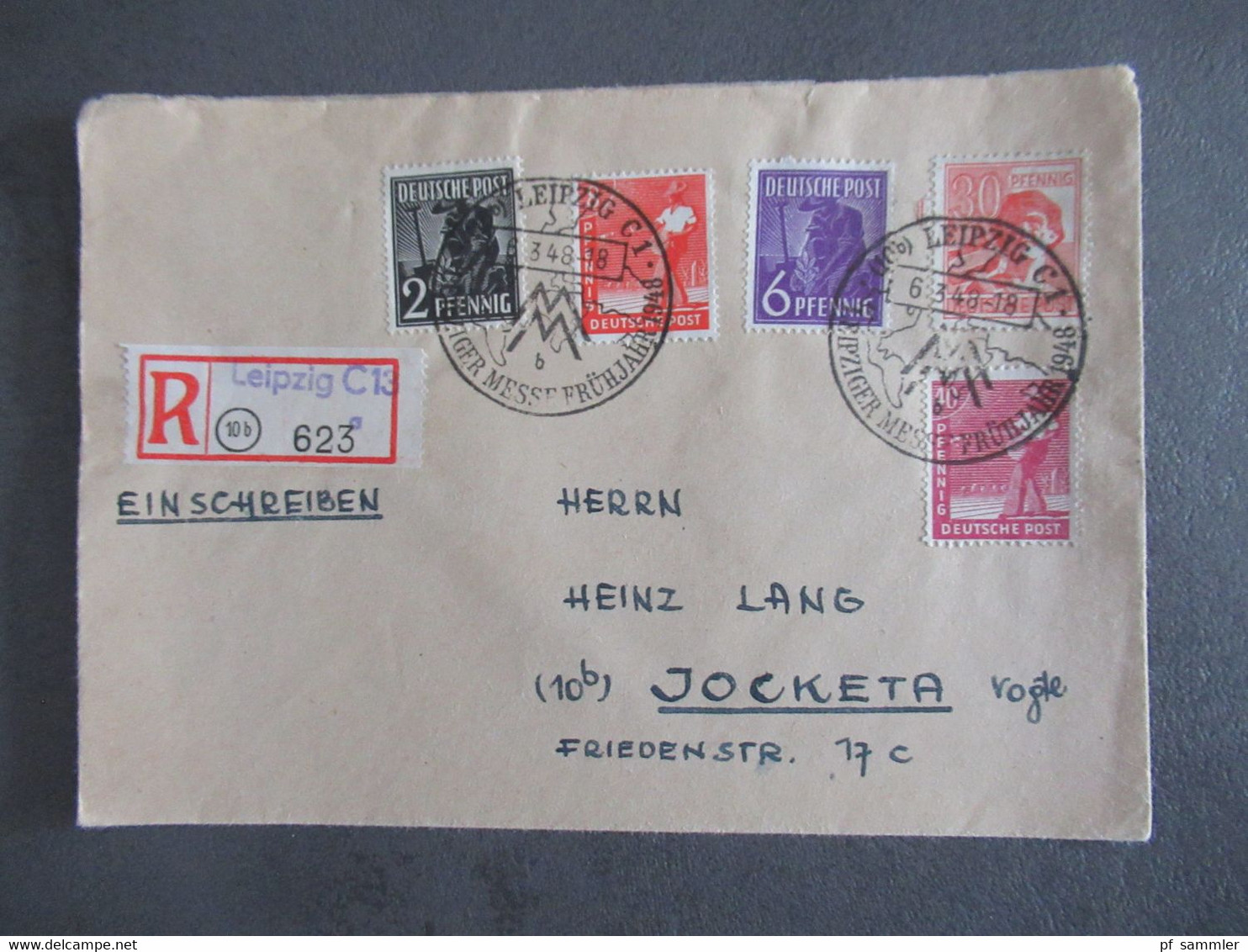 Kontrollrat 1948 Insg. 37 Belege Sonderstempel Größtenteils SBZ Alle Als Ortsbrief Jockata Vogtland Etl. Randstücke!! - Collections (sans Albums)