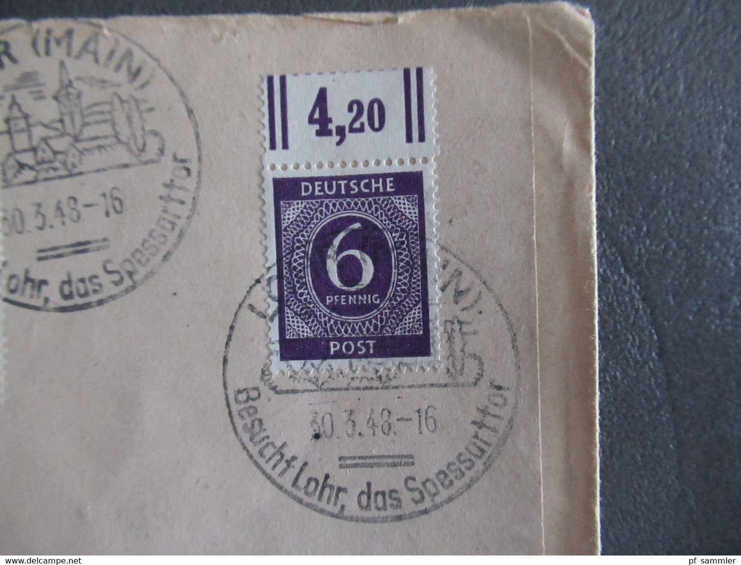 Kontrollrat 1948 insg. 37 Belege Sonderstempel größtenteils SBZ alle als Ortsbrief Jockata Vogtland etl. Randstücke!!