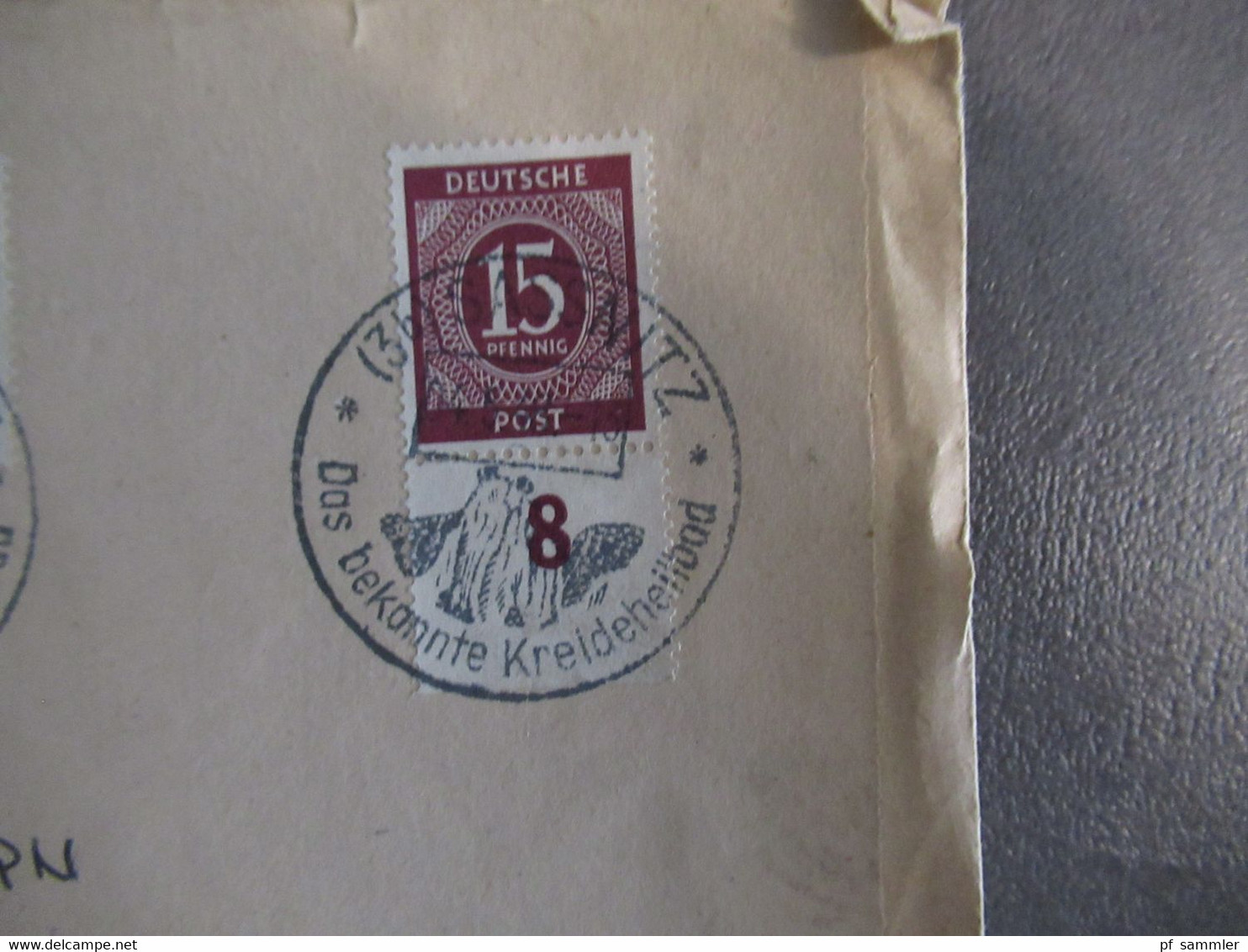 Kontrollrat 1948 insg. 37 Belege Sonderstempel größtenteils SBZ alle als Ortsbrief Jockata Vogtland etl. Randstücke!!