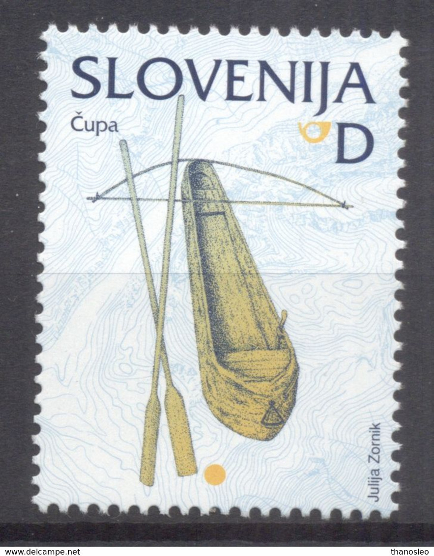 Slovenia 2004 The Cupa Fishing Boat MNH VF - Slowenien