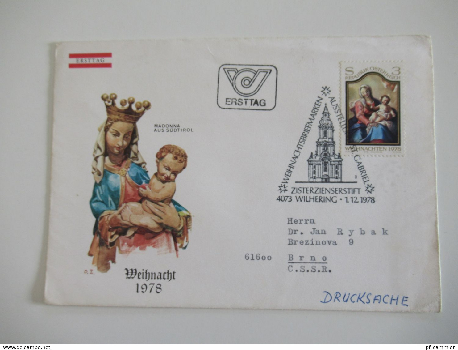 Österreich Christkindl / Weihnachtspost / Sonderbelege insgesamt 80 Stück Belege / Karten der Jahre 1959 - 80er Jahre!