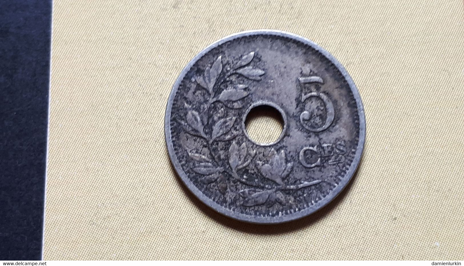 BELGIQUE LEOPOLD II 5 CENTIMES 1907 - 5 Cents