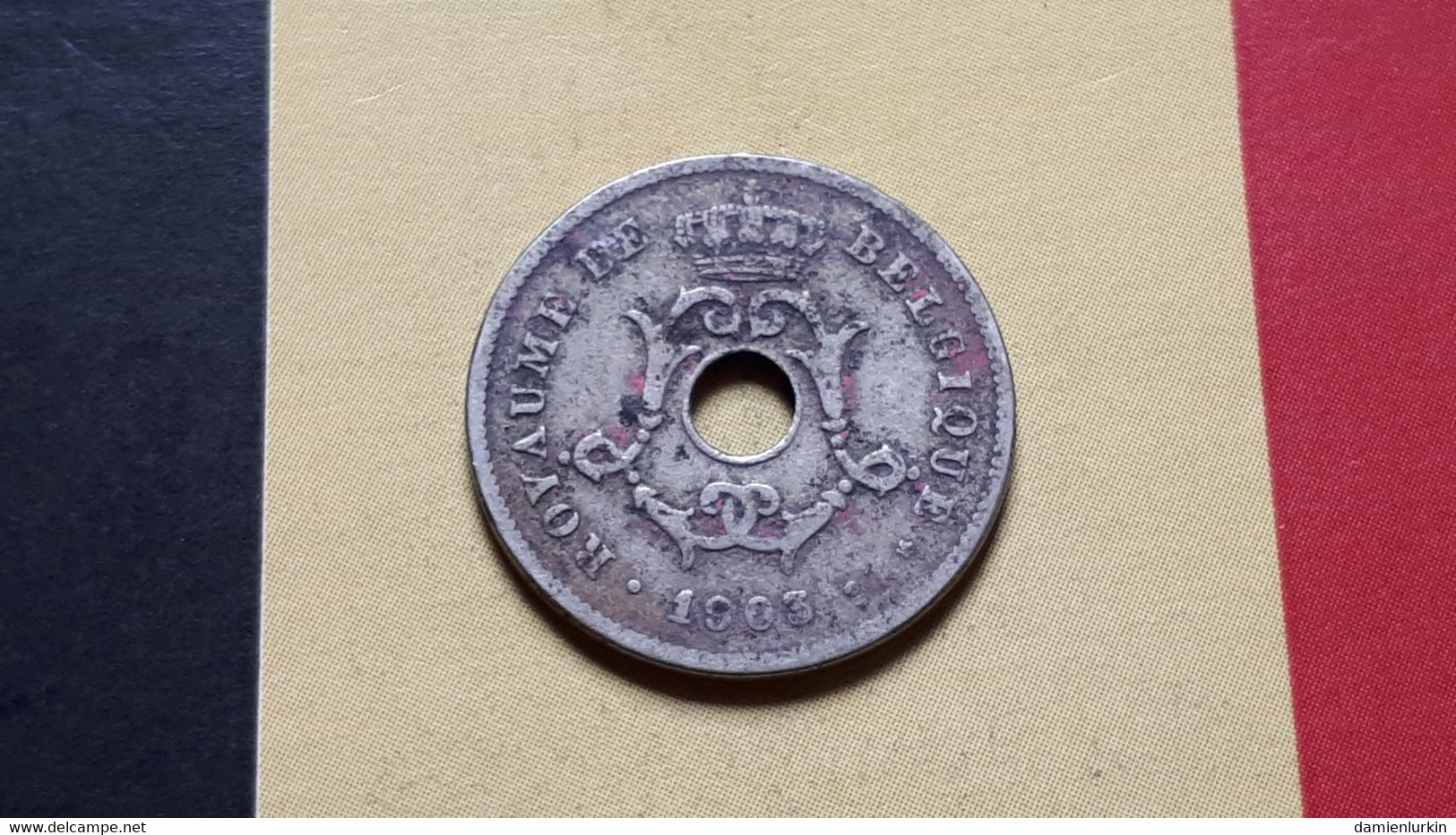 BELGIQUE LEOPOLD II 10 CENTIMES 1903 - 10 Cent