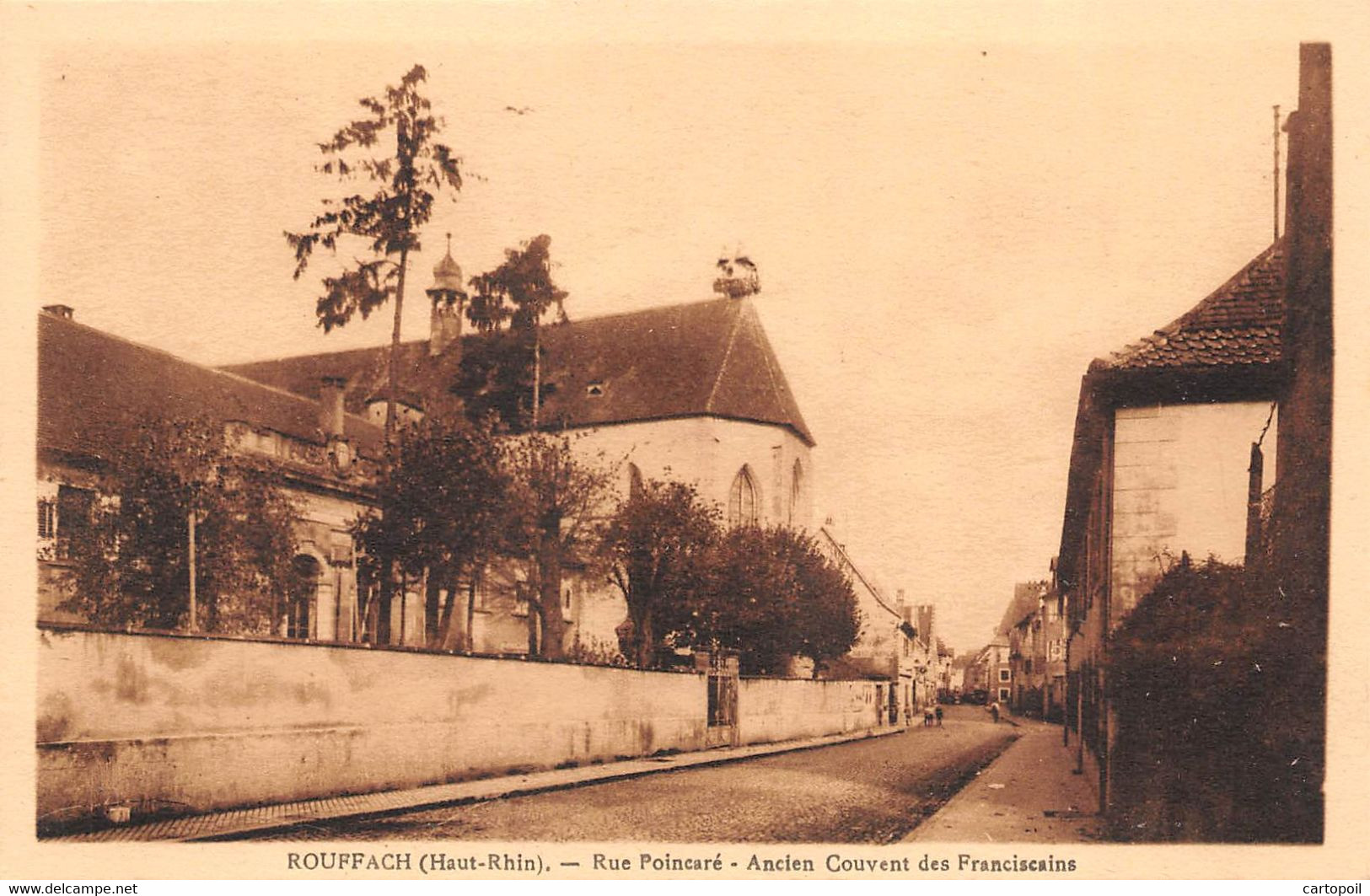 68 - Rouffach - Rue Poincaré - Ancien Couvent Des Franciscains - Rouffach