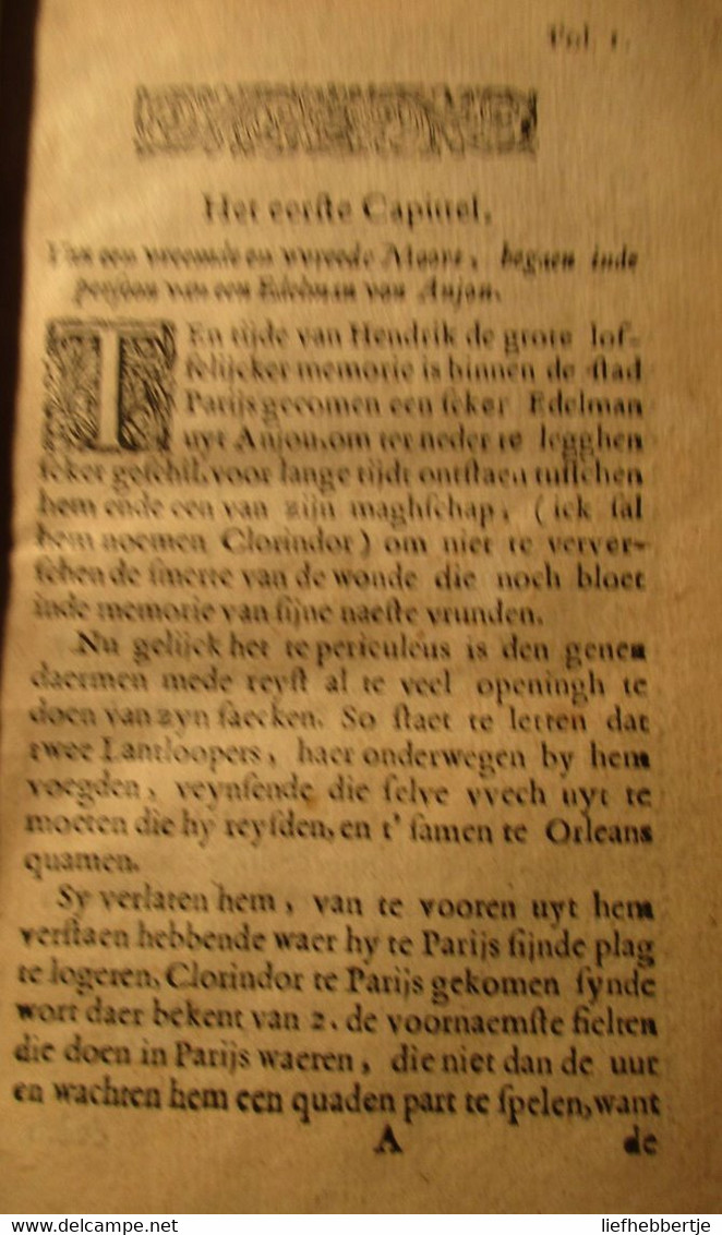 Legende oft historye van de snoode practijcquen ... der dieven - te Nieustadt bij Claes - 1649 - misdaaad