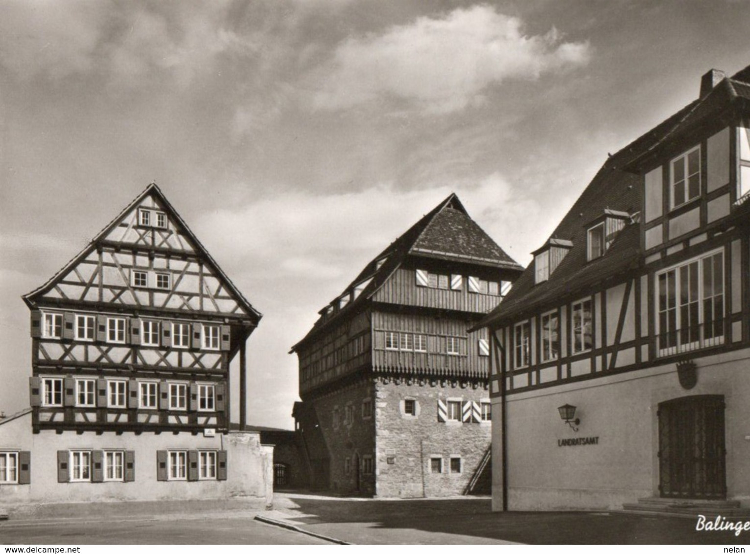 BALINGEN  MIT JUGENDHERBERGE - REAL PHOTO - F.G - Balingen