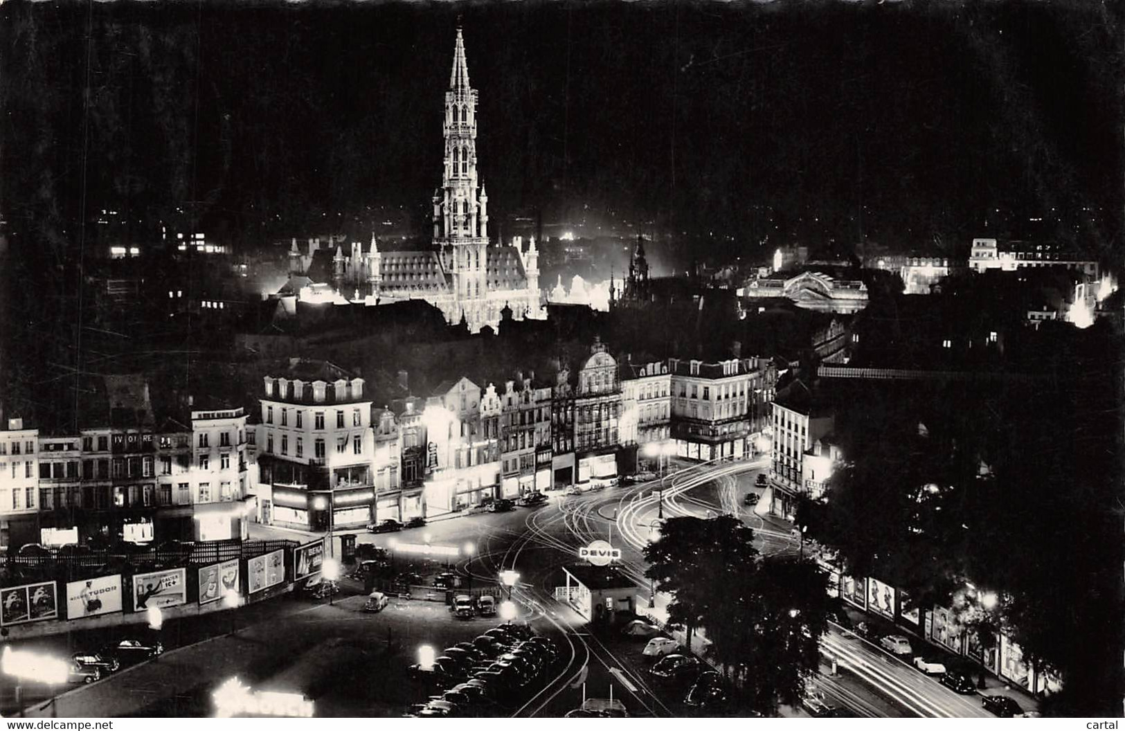 BRUXELLES - Vue D'ensemble De La Ville - Bruxelles La Nuit