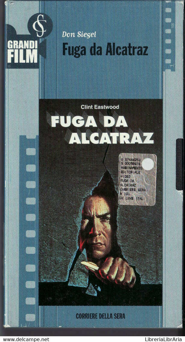 Fuga Da Alcatraz -1979- Vhs - Corriere Della Sera -F - Colecciones