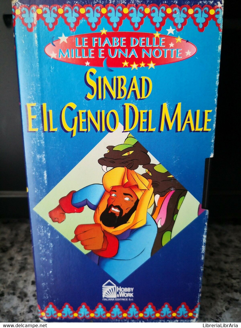 Sinbad E Il Genio Del Male - Vhs - 1995 - Hobby Work -F - Lotti E Collezioni