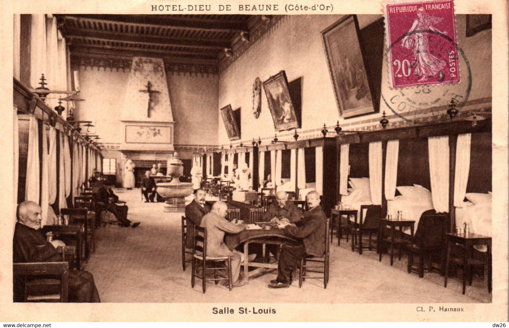 Hôtel-Dieu De Beaune (Hôpital, Côte D'Or) La Salle St Saint-Louis, Jeu De Cartes - Edition Braun & Cie - Beaune