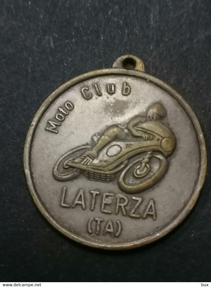 LATERZA TARANTO  1976  Raduno Moto  Medaglia Medal - Professionals/Firms