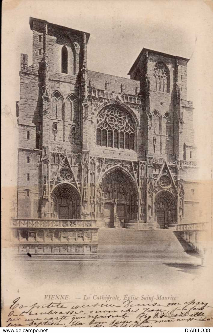 VIENNE     ( ISERE )    LA CATHEDRALE, EGLISE SAINT-MAURICE - Vienne