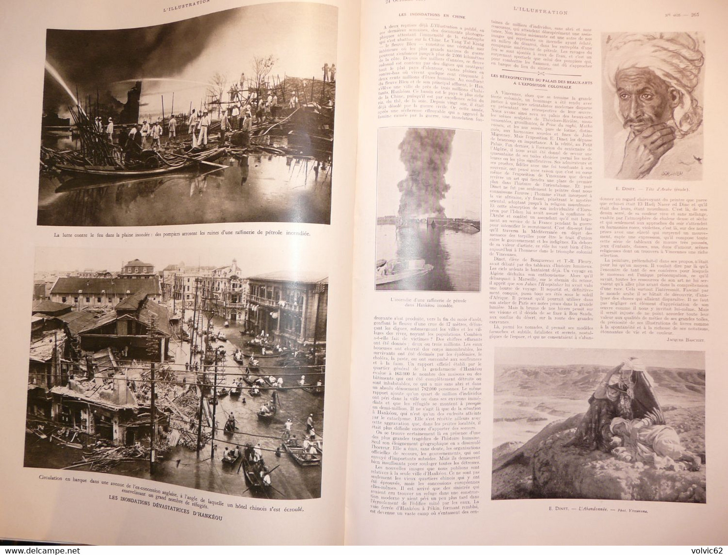 Illustration 4625 1931 thomas edison pierre Laval Christ de Rio Janeiro volcan La Réunion Chine Hankéou Malygin yokohama