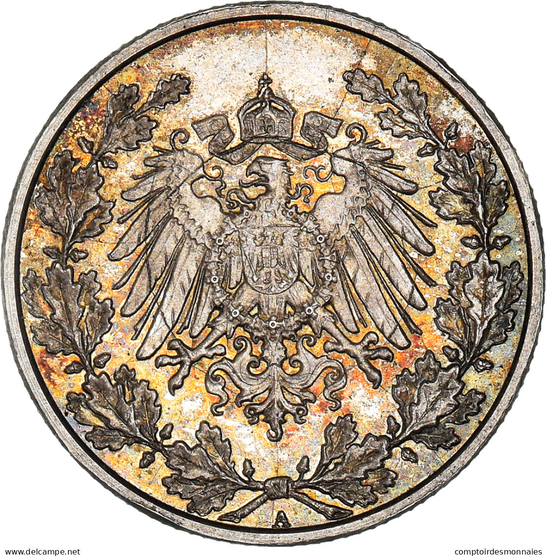 Monnaie, GERMANY - EMPIRE, 50 Pfennig, 1902, Berlin, Pattern, SPL, Argent - 50 Pfennig