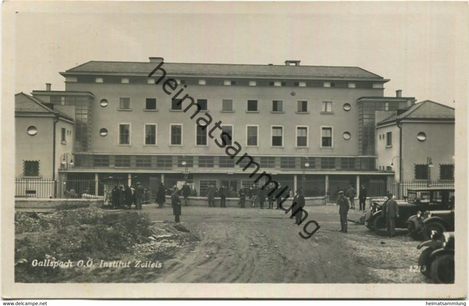 Gallspach - Zeileis-Institut - Foto-AK - Verlag Franz Mörtl Wien Gel. - Gallspach