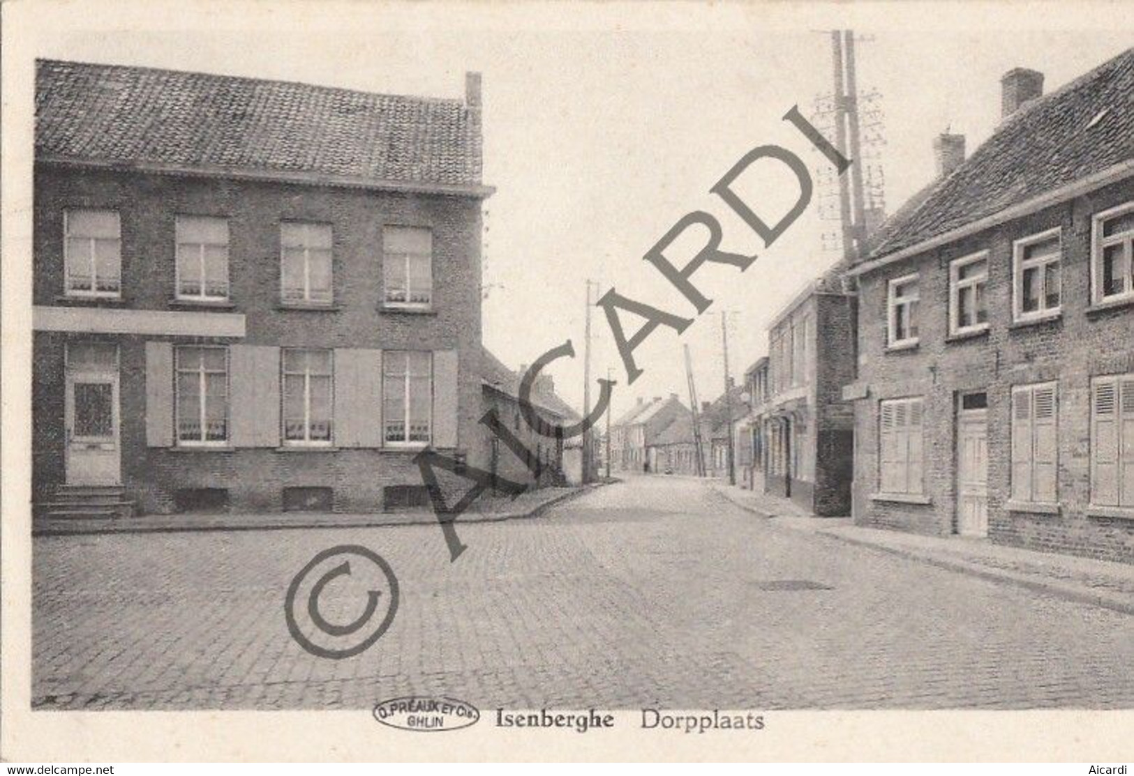 Carte Postale/Postkaart - IZENBERGE - Dorpplaats  (A410) - Alveringem