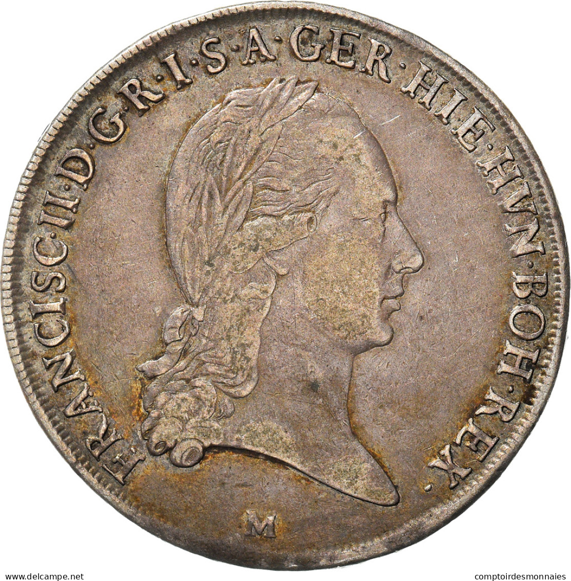 Monnaie, États Italiens, MILAN, Franz II, Crocione, Kronenthaler, 1793, Milan - Lombardije-Venetië