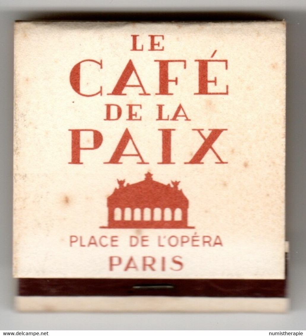 Le Café De La Paix - Place De L'Opéra - Boites D'allumettes