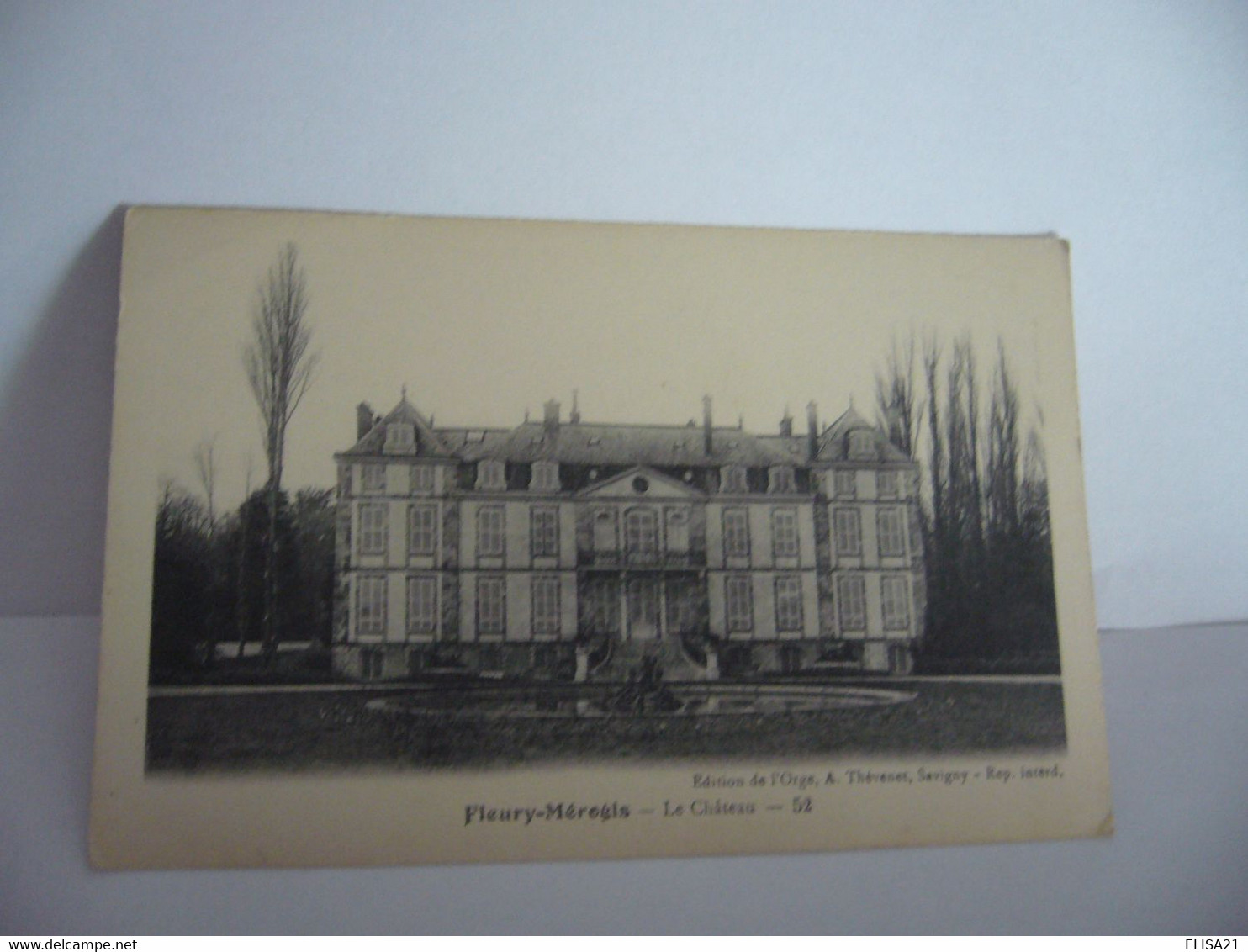 FLEURY MEROGIS 91 ESSONNE LE CHATEAU CPA - Fleury Merogis