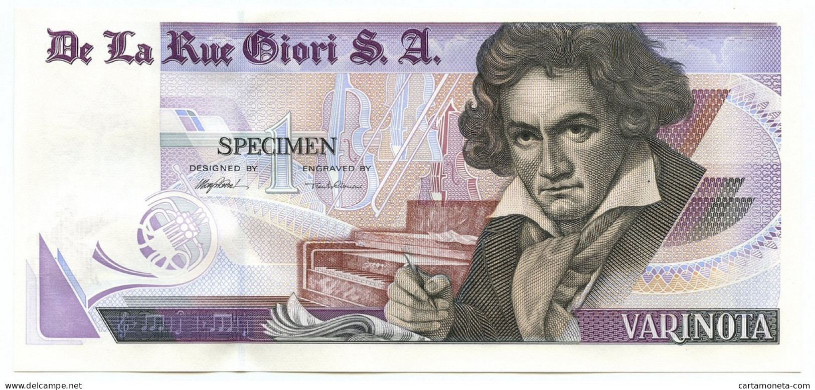 NO VALUE CAMPIONE DE LA RUE GIORI LUDWIG VAN BEETHOVEN VARIANTE VIOLA FDS - [ 7] Fouten & Varianten