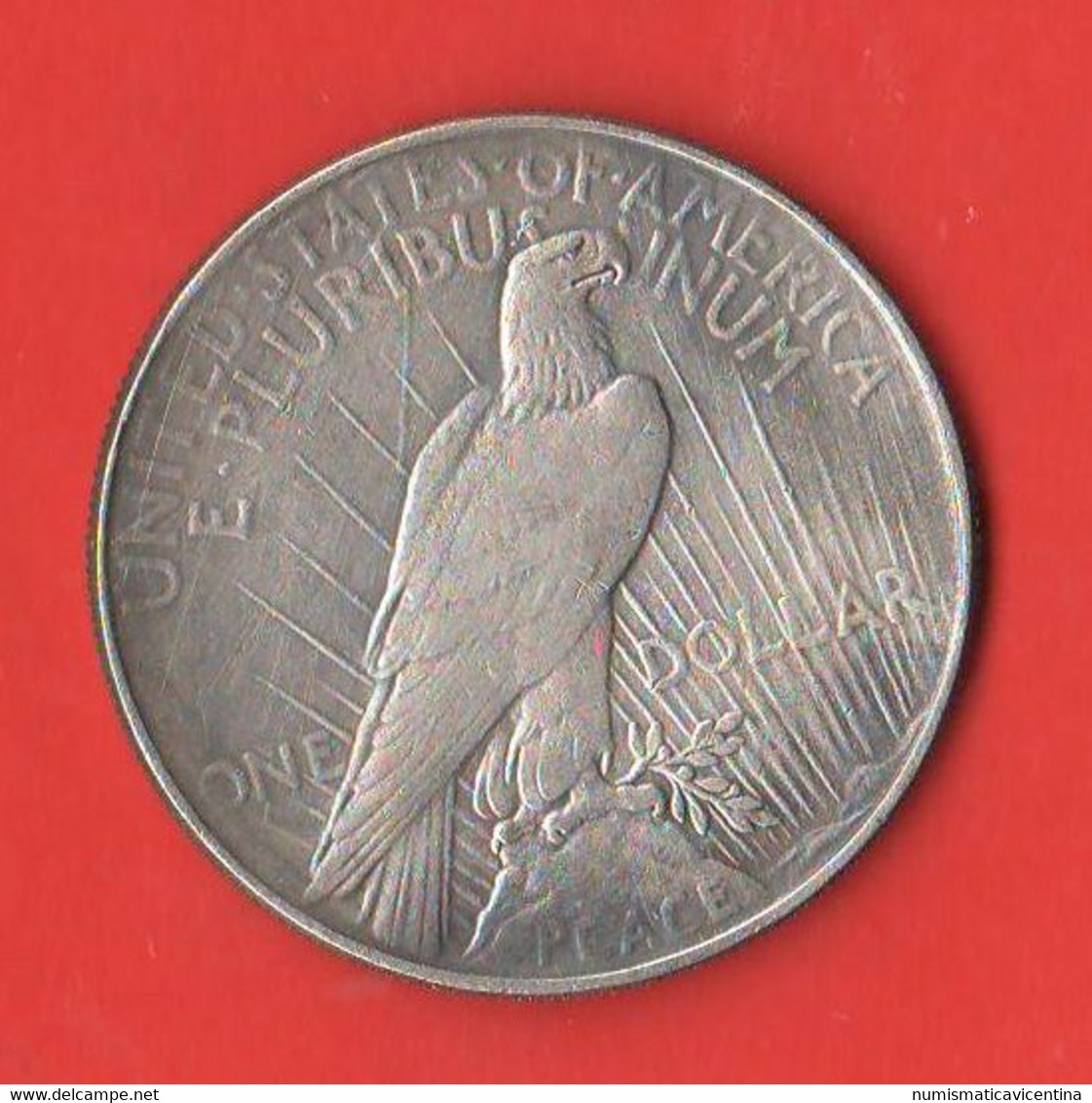 Usa Token One Dollar Dollaro 1921 Pace Peace Fake Falso False Faux Falsch - 1921-1935: Peace (Pace)