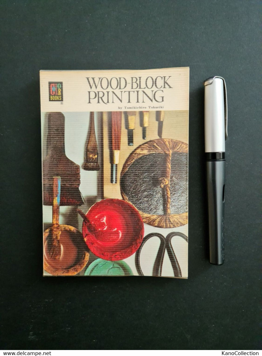 Wood-Block Printing, Hoikusha Color Book, English Edition, 136 Seiten, 10,5 X 14,8 Cm - Asiatica