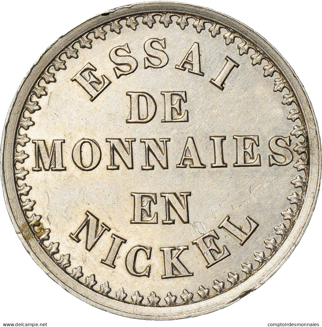 Monnaie, France, Napoleon III, 10 Centimes, 1860, Paris, ESSAI, SPL, Maillechort - D. 10 Centimes