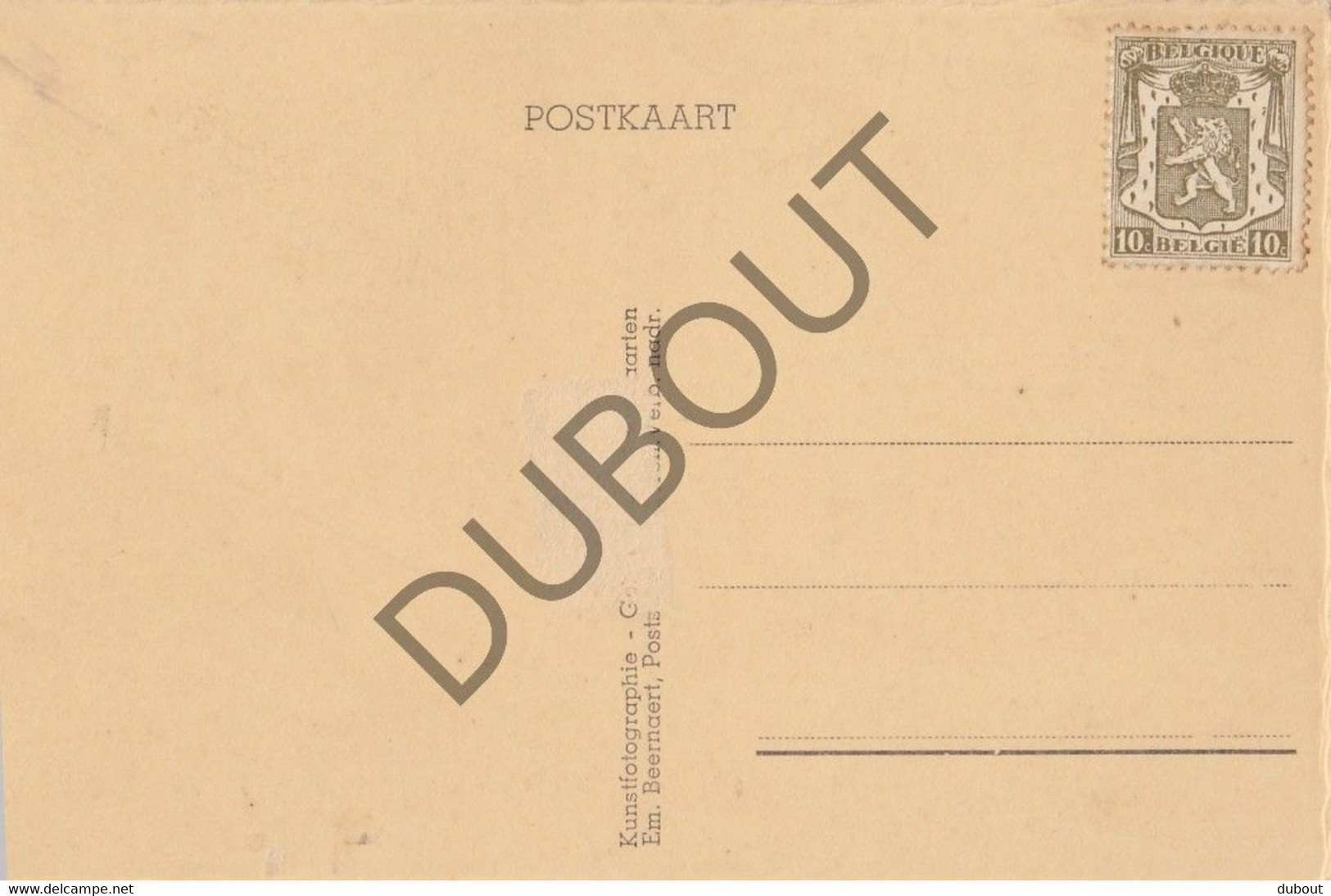 Postkaart/Carte Postale BERLAAR Kiosk En Zicht In De Statiestraat   (C1102) - Berlaar