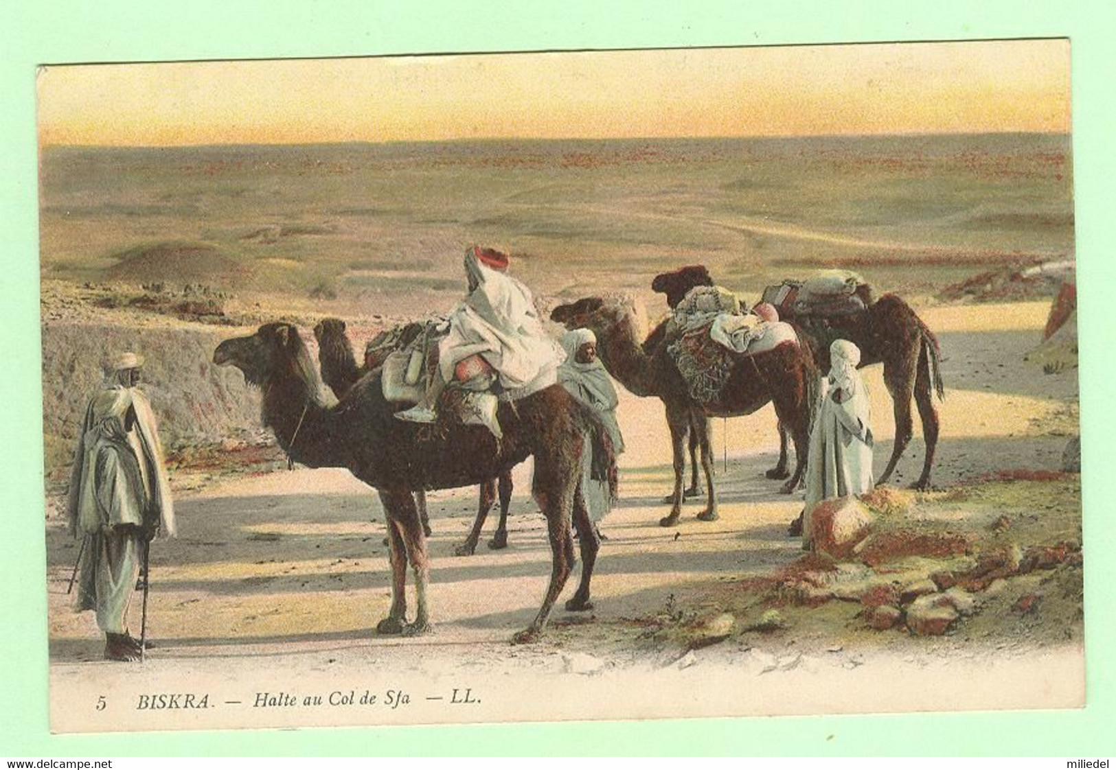 Y253 - ALGERIE - Biskra - Halte Au Col De Sfa - Biskra