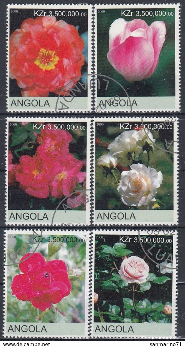 ANGOLA Flowers 1,used - Altri & Non Classificati