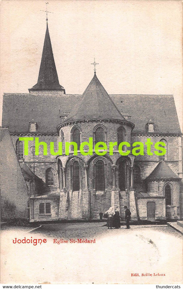 CPA JODOIGNE EGLISE ST MEDARD - Jodoigne