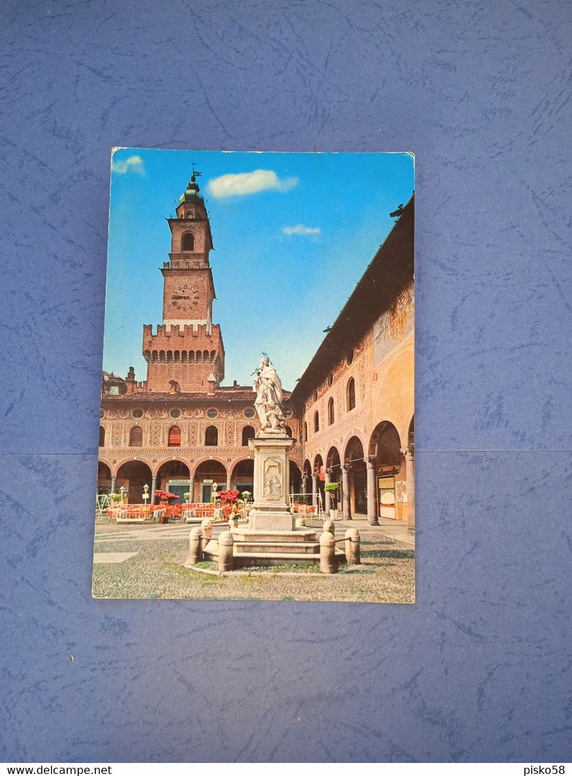 Italia-lombardia-vigevano-la Torre E Monumento A S.giovanni-fg1971 - Vigevano