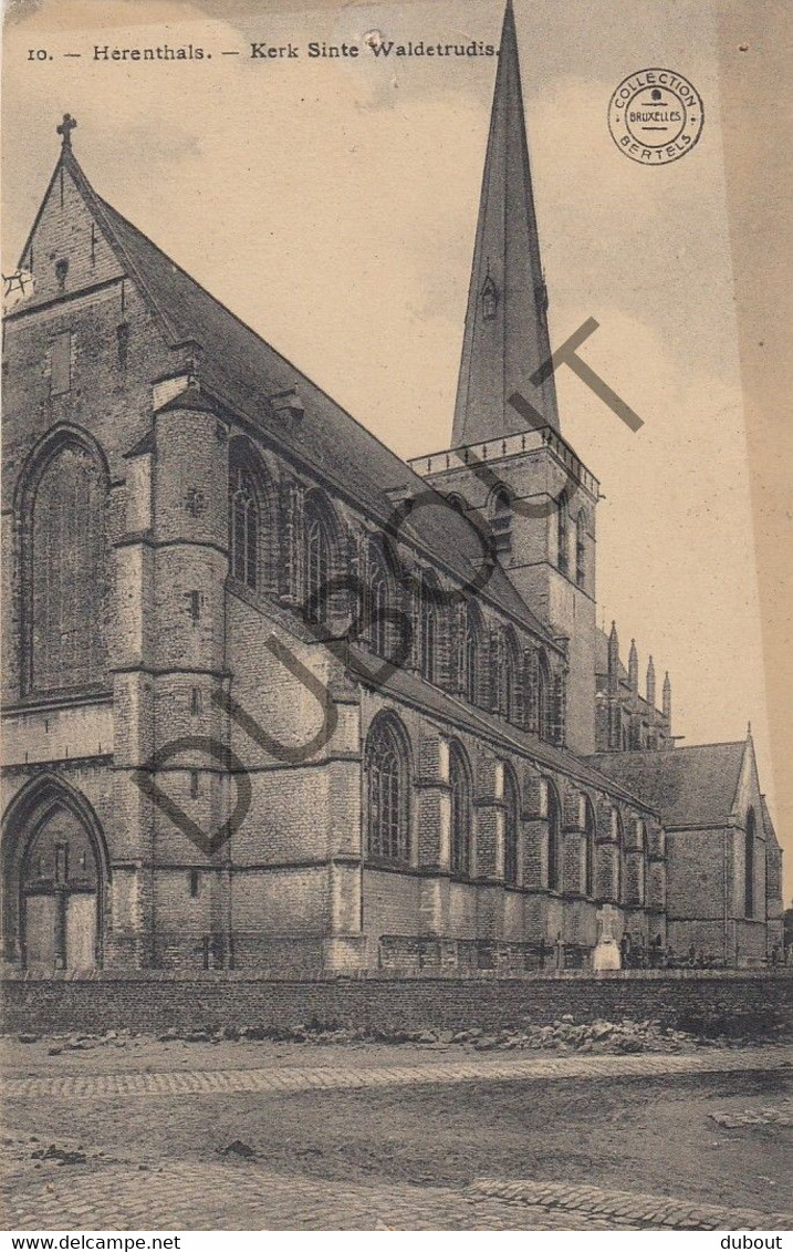 Postkaart/Carte Postale HERENTALS Kerk Sinte Waldetrudis (C1071) - Herentals