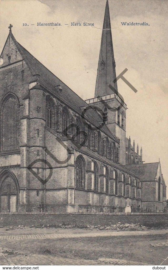 Postkaart/Carte Postale HERENTALS Kerk Sinte Waldetrudis (C1016) - Herentals