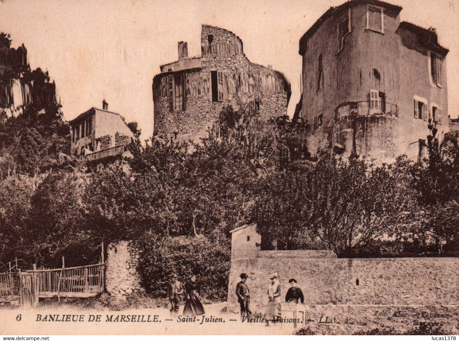 13 / BANLIEUE DE MARSEILLE / SAINT JULIEN / VIEILLES MAISONS / LL 6 - Saint Barnabé, Saint Julien, Montolivet