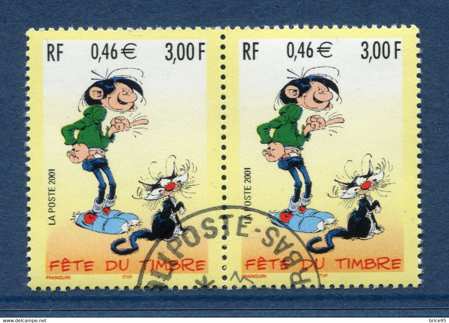 ⭐ France - YT Nº 3370 - Oblitéré Dos Neuf Sans Charnière - 2001 ⭐ - Used Stamps