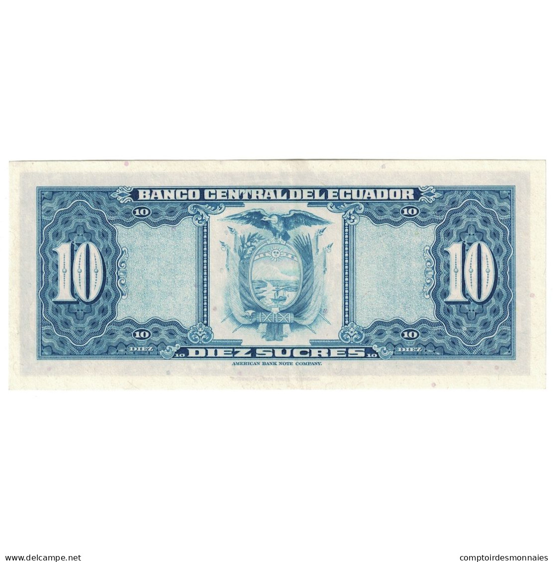 Billet, Équateur, 10 Sucres, 1977, 1977-04-29, KM:109, SUP - Equateur