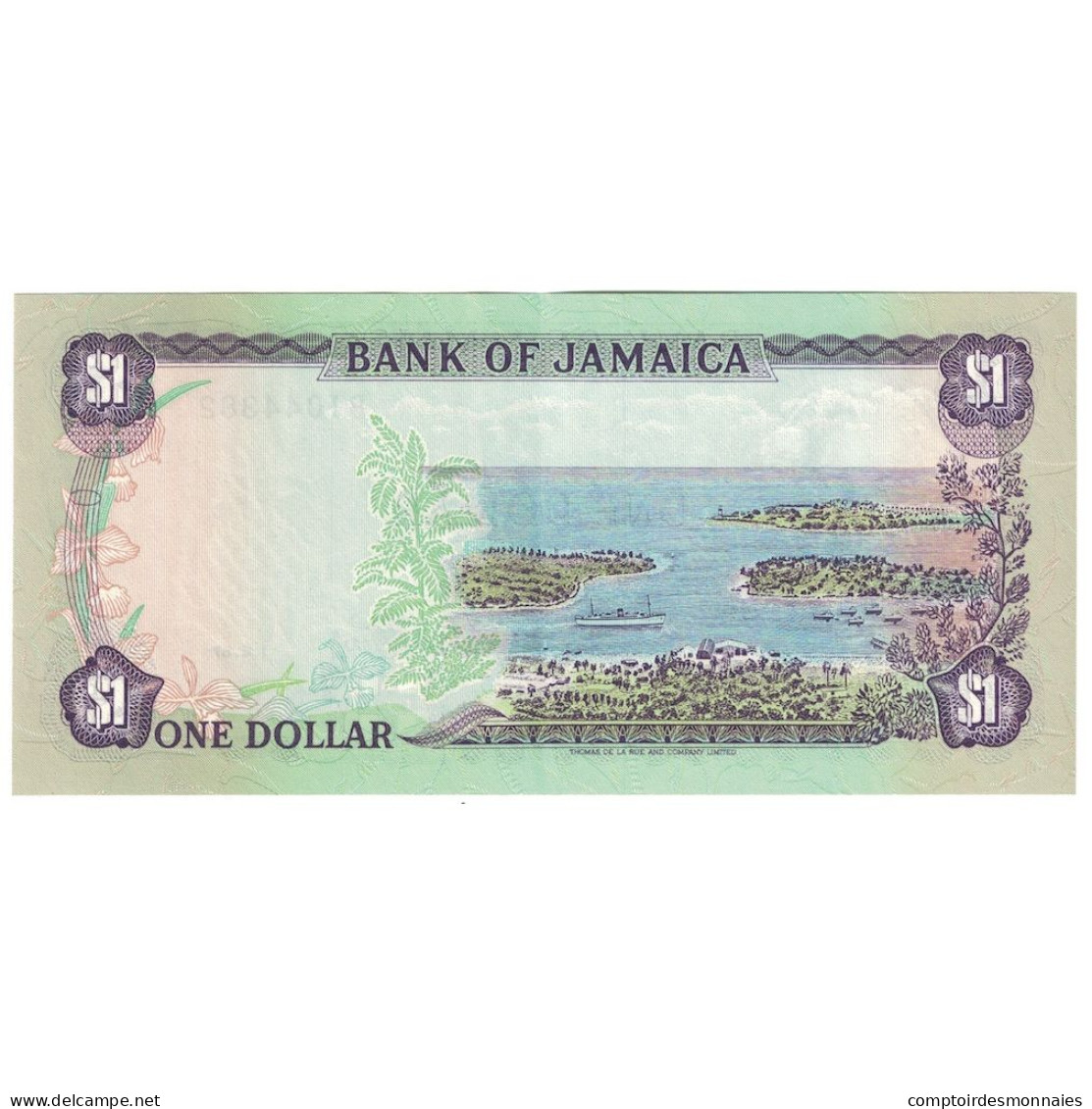 Billet, Jamaica, 1 Dollar, 1987, 1987-02-01, KM:68Ab, TTB+ - Jamaique