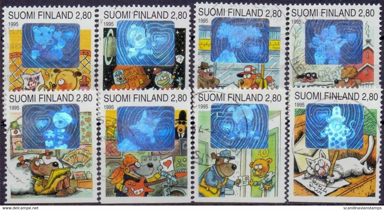 Finland 1995 Vriendschap GB-USED - Gebraucht