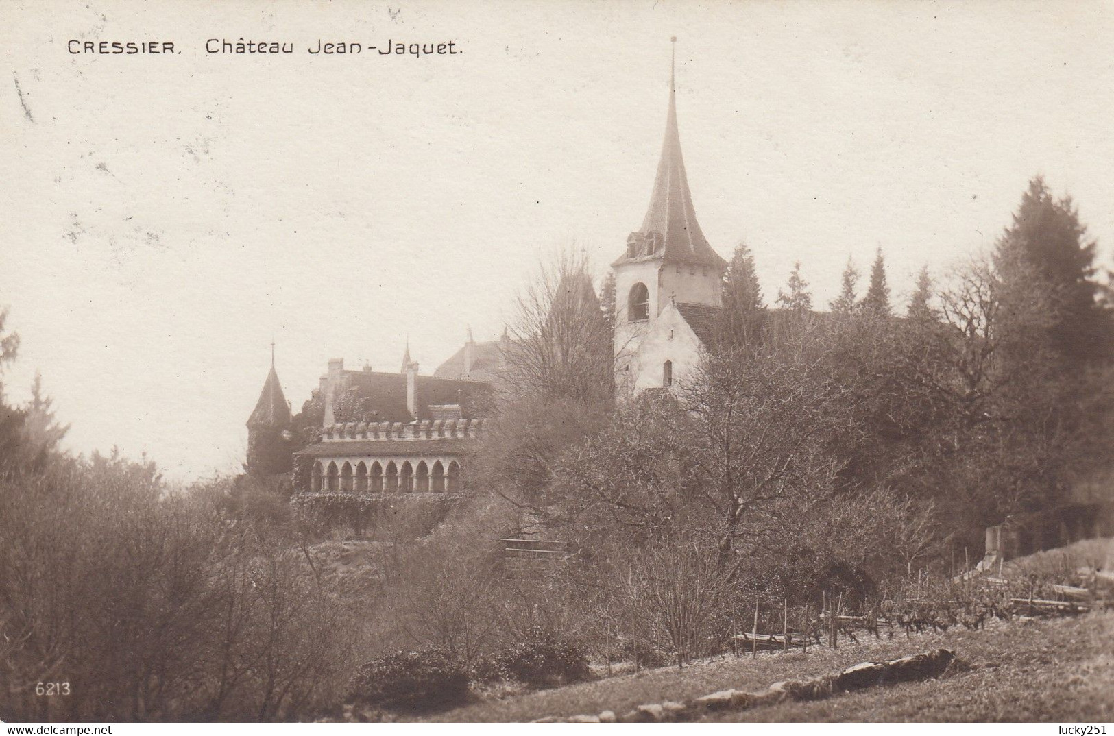 Suisse - Châteaux - Cressier - Le Château Jean Jaquet - Circulée 02/09/? - Cressier