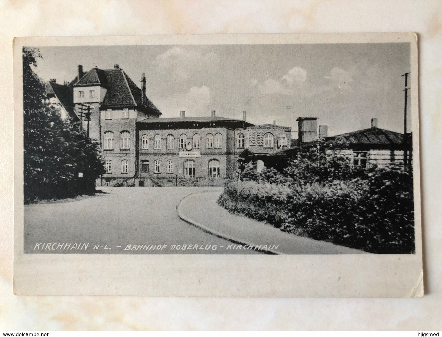 Germany Deutschland Kirchhain Bahnhof Doberlung Train Station 14383 Post Card POSTCARD - Kirchhain