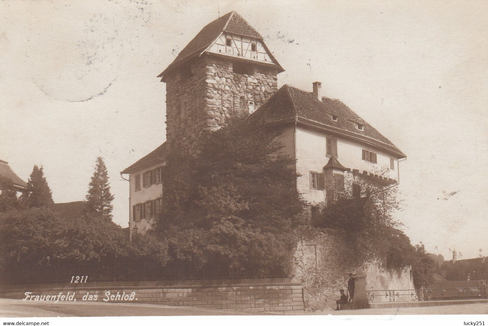 Suisse - Châteaux - Frauenfeld - Le Château  - Circulée 05/02/1917 - Au