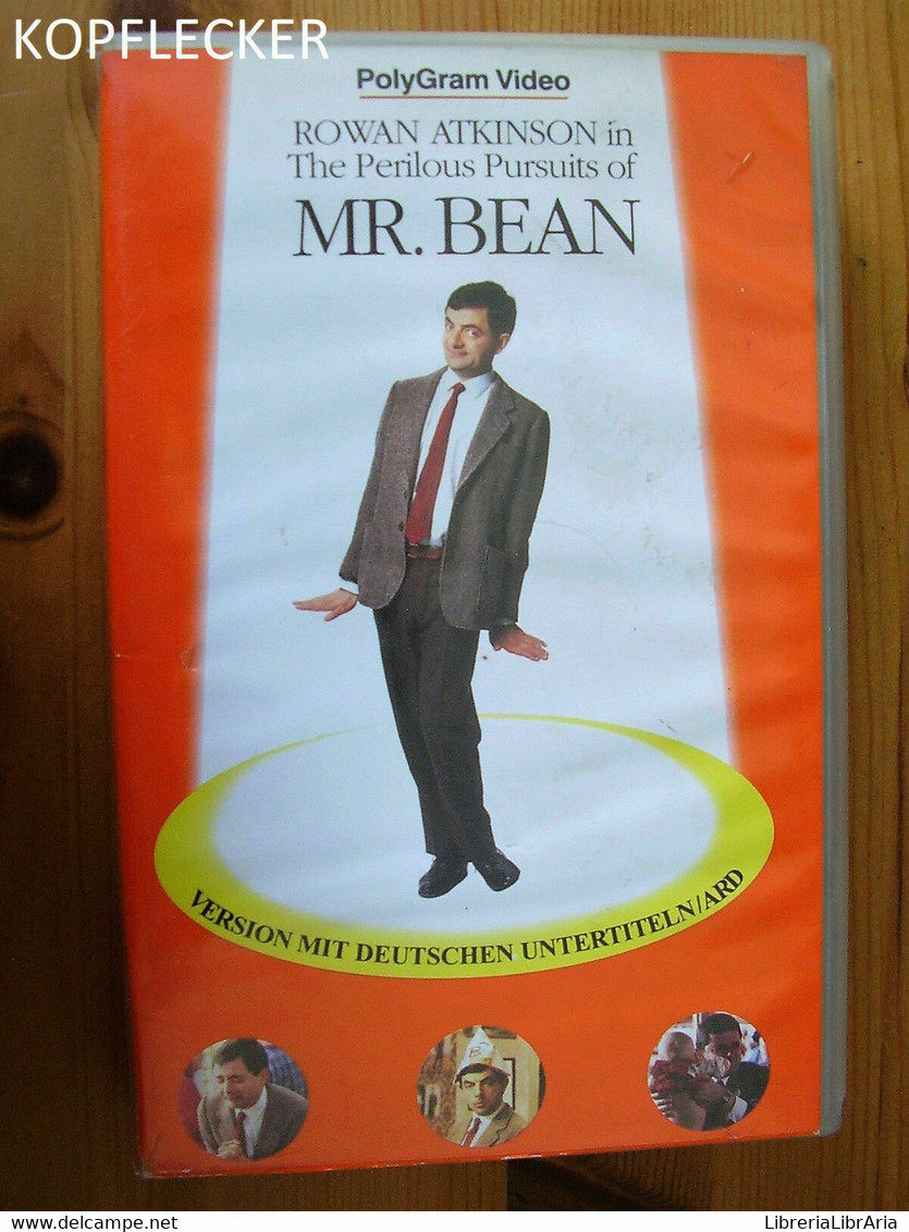 Rowan Atkinson In The Perilous Pursuits Of Mr. Bean- Vhs 1994 - F - Collections