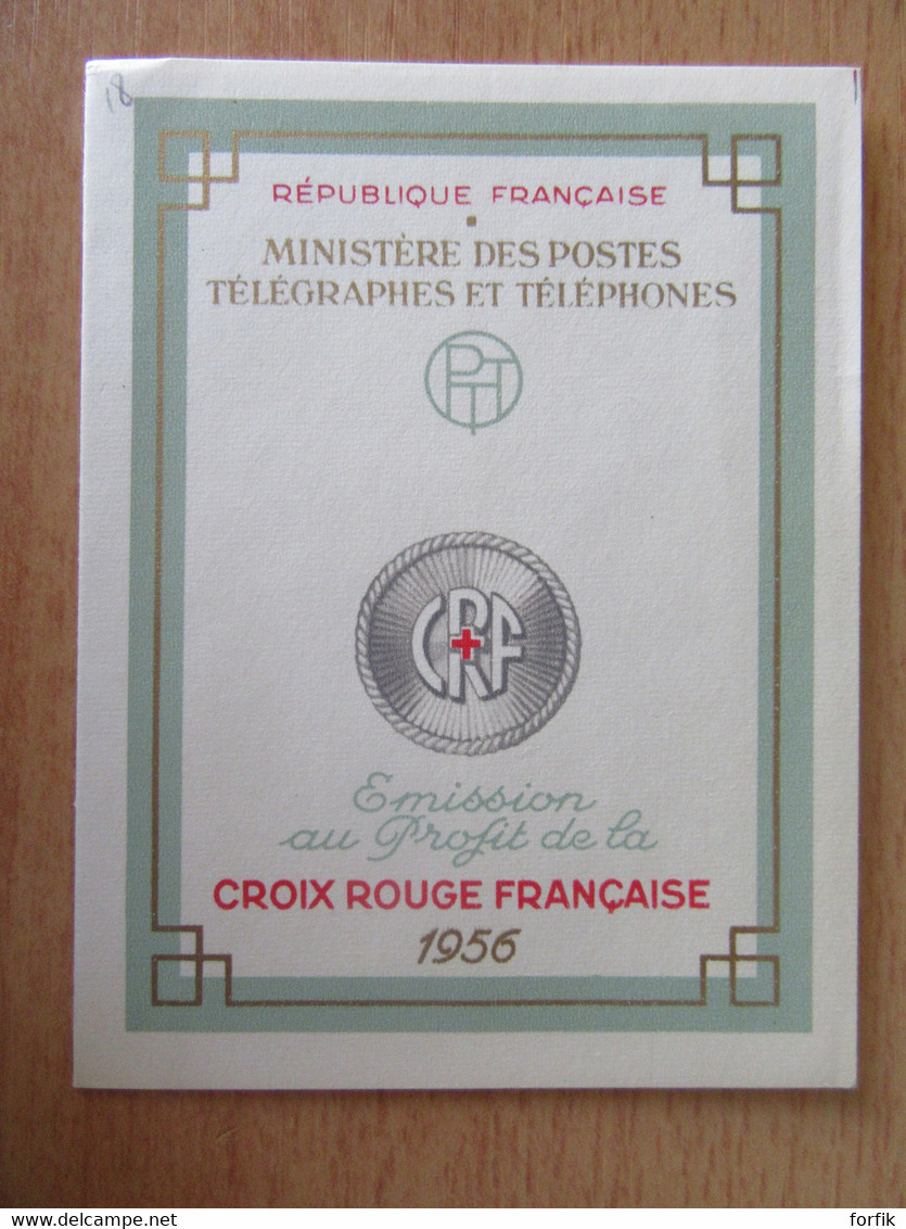 France - Carnet Croix-Rouge 1956 Neuf** - Croce Rossa