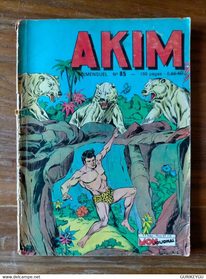 BD Rare AKIM  EO N° 85  Mon Journal De 1963 Diavolo Corsaire De La Reine - Akim