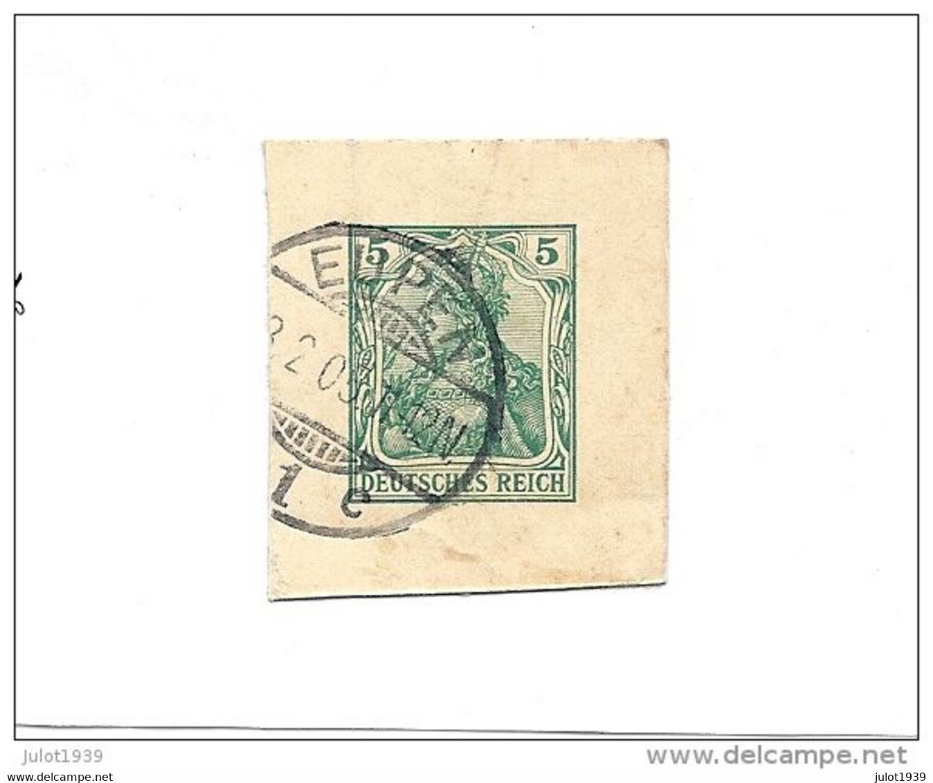 EUPEN ..-- 5 Pfennig 1905 . Très Beau Cachet . - Eupen