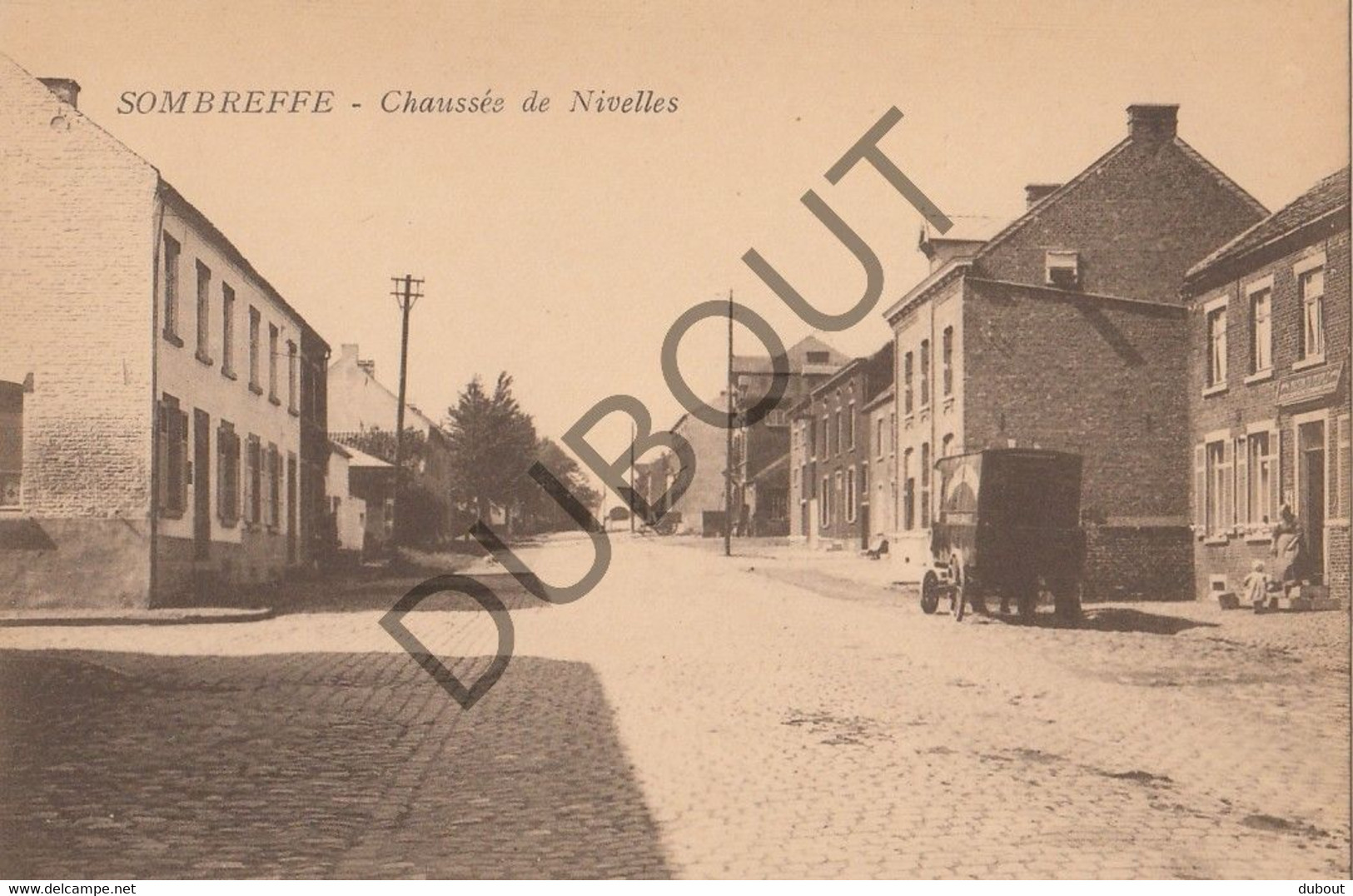 Postkaart/Carte Postale SOMBREFFE Chausée De Nivelles  (C1077) - Sombreffe