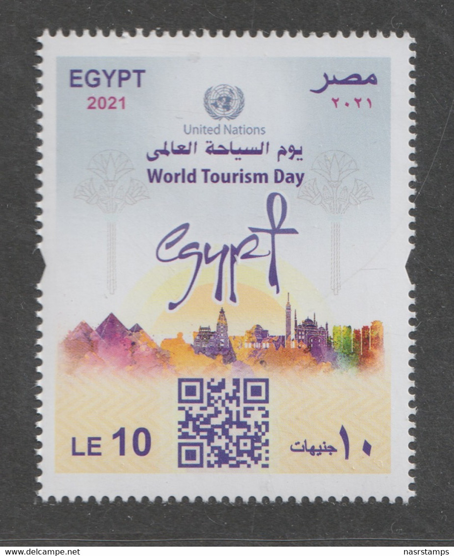 Egypt - 2021 - ( UN - World Tourism Day ) - MNH** - Nuovi