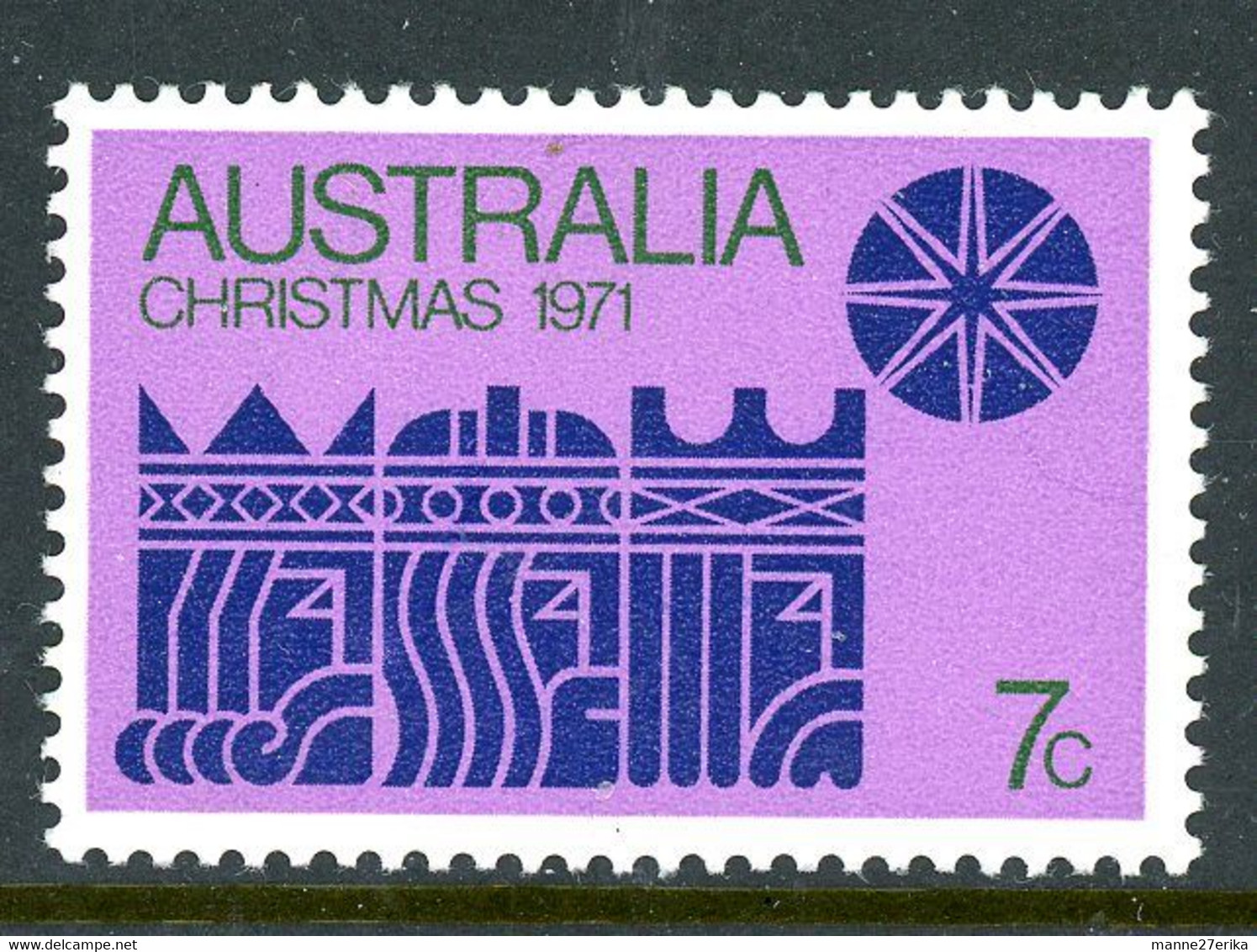 Australia MH 1971 Christmas - Mint Stamps