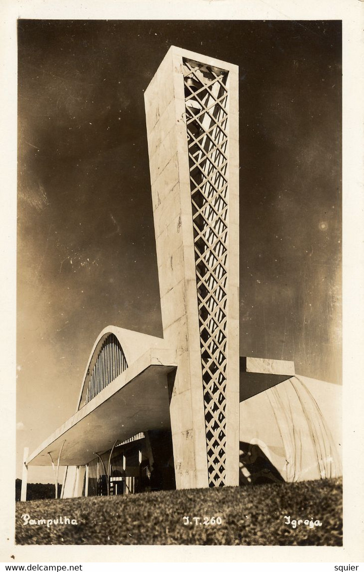 Pampulha, Igreja San Francisco, Oscar Niemeyer, Real Photo - Belo Horizonte